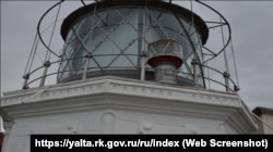 Ай-Тодорский маяк в Гаспре, 26 октября 2021 года