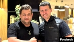 Съпредседателите на "Величие" Николай Марков (вляво) и Ивелин Михайлов