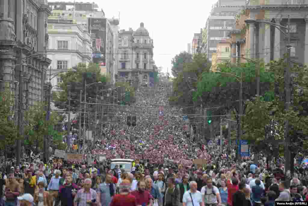 Protestna povorka po sedmi put u Beogradu (17. jun 2023)