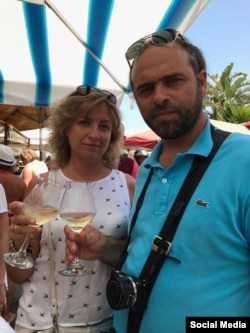 Лилиан Лаврентьев с супругой во время отпуска на Сицилии. Италия, 2017 год