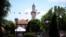 Džamija u Novom Pazaru, gradu na jugozapadu Srbije, gde je potpisan sporazum o ujedinjenju dve islamske zajednice u Srbiji. 