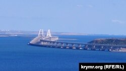 Керченский мост со стороны Керчи