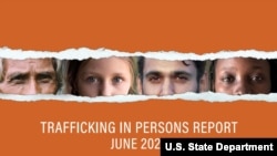 Обкладинка звіту Держдепартаменту США про торгівлю людьми за 2023 рік
