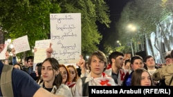 "არა რუსულ კანონს" - აქცია-მსვლელობა თბილისში. 19 აპრილი, 2024 წელი