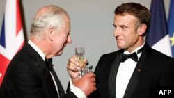 مهمانی رئیس‌جمهور فرانسه برای شاه بریتانیا در کاخ ورسای