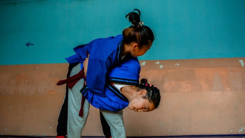 Going To The Mat: Kyrgyzstan's Young Female Wrestling Champions