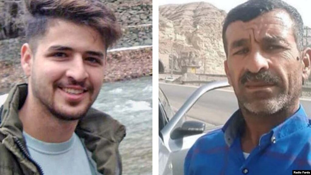 عباس دریس (راست) و محمد قبادلو