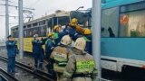 Столкновение трамваев в Кемерове