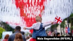 Detalj sa manifestacije povodom Dana nezavisnosti Gruzije, 25.5.2024. 