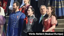 Orbán Viktor a 2024. március 15-én tartott budapesti megemlékezésen