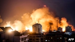 9 жовтня 2023 року під час ізраїльського бомбардування міста Газа 