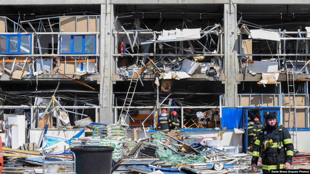 Explozie la un magazin bricolaj Botoșani, 7 iunie 2024