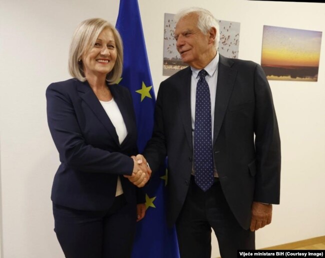 Krišto i Borrell u Briselu, 19. juli 2023.