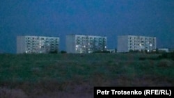 Село Улькен, где собираются строить атомную электростанцию. Алматинская область, 20 августа 2023 года.