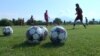 Sarajevo, Butmir - Close up of female football players of SFK 