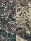 Fotografi para dhe pas shkatërrimit në rajonin e Nagorno-Karabakut.