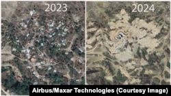 Fotografi para dhe pas shkatërrimit në rajonin e Nagorno-Karabakut.