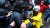 Noi proteste la Tbilisi. Poliția a reținut și un cetățean moldovean
