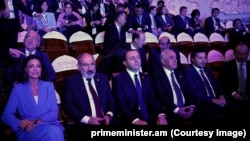 GEORGIA - The prime ministers of Armenia, Georgia, Azerbaijan and Montenegro attend an international forum in Tbilisi, October 26, 2023.
