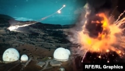 Атаки Сил обороны Украины на российские РЛС и ПВО в Крыму. Коллаж