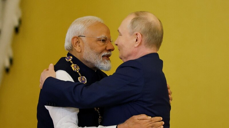 گفت‌وگوی رهبران هند و روسیه دربارۀ وضعیت افغانستان