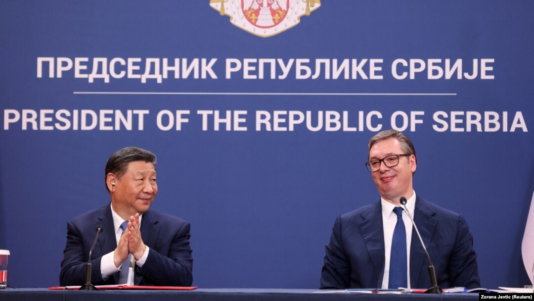 Predsednik Kine Si Đinping i njegov srpski kolega Aleksandar Vučić, Beograd, 8. maja 2024.