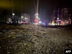 Разрушения после взрыва авиабомбы в Белгороде, 20 апреля 2023 года. Фотография из Telegram-канала мэра Белгорода Валентина Демидова