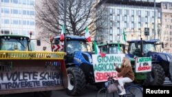 Протест на италијанските земјоделци, февруари 2024 година
