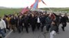 Տավուշի թեմի առաջնորդ Բագրաստ Սրբազանի առաջնորդած երթի մասնակիցները ոտքով Կիրանցից գալիս են Երևան, 8-ը մայիսի,2024թ․

