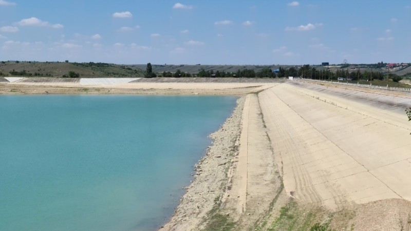 Крим: південна частина Білогорського водосховища майже зневоднена – краєзнавець
