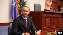 Afrim Gaši, predsednik skupštine Severne Makedonije, Skoplje, 28. maj 2024.