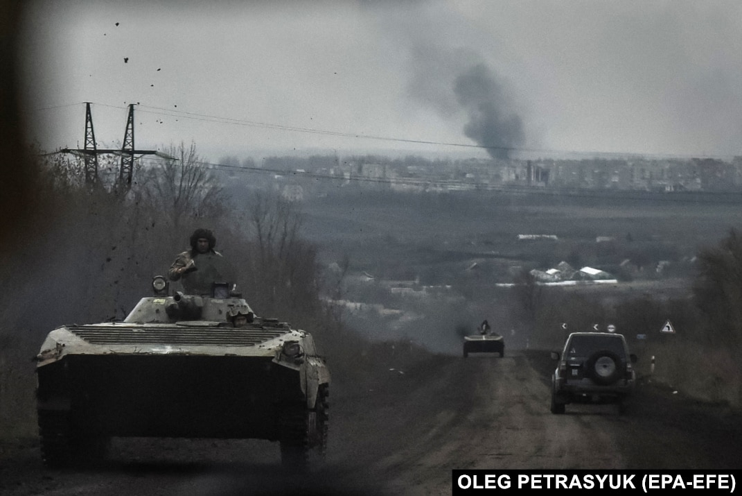Road Of Life' Between Bakhmut and Chasiv Yar Remains Open, But