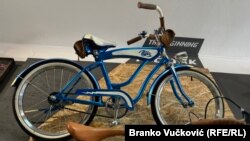 Od njega je sve počelo - U jednom zapuštenom dvorištu Stamatović je video ram starog bicikla. Tek kasnije shvatio je da je oldtajmer iz 1954. godine.