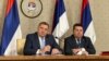 Milorad Dodik, predsjednik RS-a i Nenad Stevandić, predsjednik Narodne Skupštine RS-a