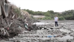 Cum sunt înecate de plastic apele din România. Experiment pe Dunăre: 48 de tone/an