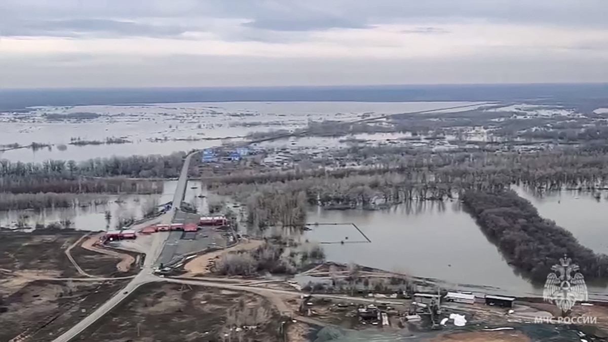 Orenburg is Experiencing a Flood