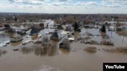 Наводнение в Курганской области России