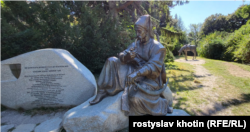 Пам’ятник українським козакам – захисникам Відня в Тюркеншанцпарку у Відні (парку турецьких окопів чи укріплень)