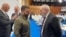 Spain - Armenian Prime Minister Nikol Pashinian talks to Ukraine's President Volodymyr Zelenskyy during a European Political Community summit in Granada, October 5, 2023.
