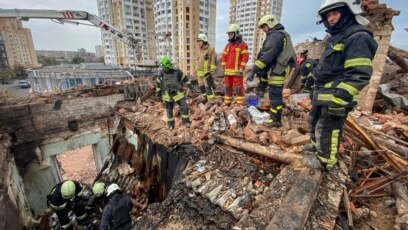 Руска атака в центъра на украинския град Харков в петък