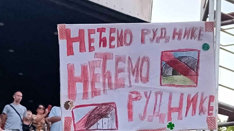 Održan protest protiv Rio Tinta u Valjevu