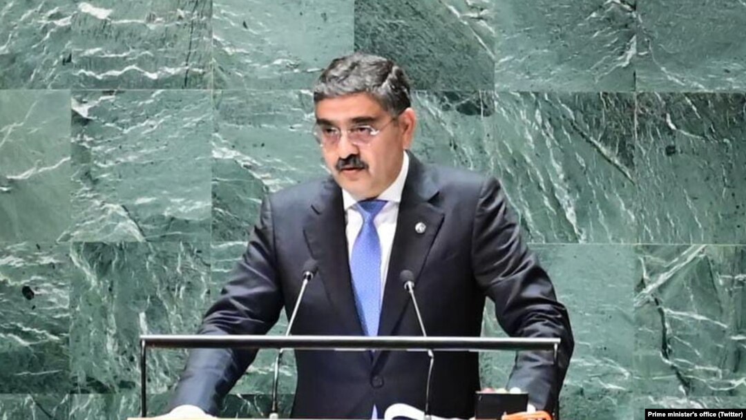 Pakistani caretaker Prime Minister Anwaar-ul-Haq Kakar (file photo)