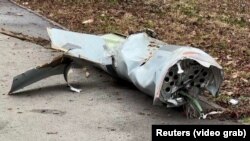 Уламок збитої російської ракети Х-55 у Києві, 24 березня 2024 року