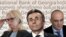 Натия Турнава, Бидзина Иванишвили и Отар Парцхаладзе (коллаж)