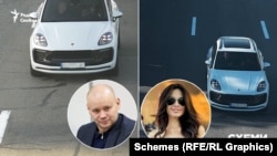 Вербицький та Ільницька у Porsche в день купівлі котеджу