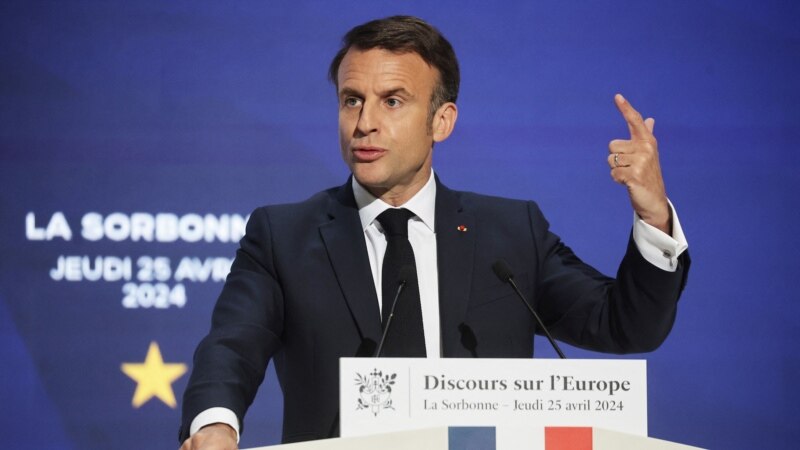 'Evropa bi mogla umrijeti' upozorava Macron u svom govoru