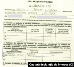 În declarația de interese depusă în 2012, Bogdan Sticlosu a scris că este director la Fundația Tinerii schimbă România. Președintele fundației era Nicu Marcu, actualul șef ASF.