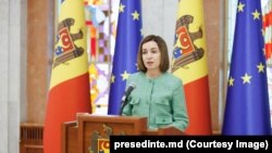 Președinta Sandu afirmă că Rusia a încercat de-a lungul timpului să șantajeze R. Moldova și că „nu va renunța de bunăvoie la acțiunile ostile la adresa R. Moldova”.