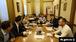 Юрий Гоцанюк проводит встречу с представителями «Петро-Хэхуа»