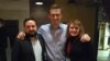 Алексей Навальный в Уфе с соратниками Фёдором Телиным и Лилией Чанышевой (архивное фото)

